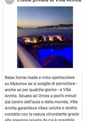 Waterfront - Stunning 6 Bedroom Annita With Pool * Mykonos Town