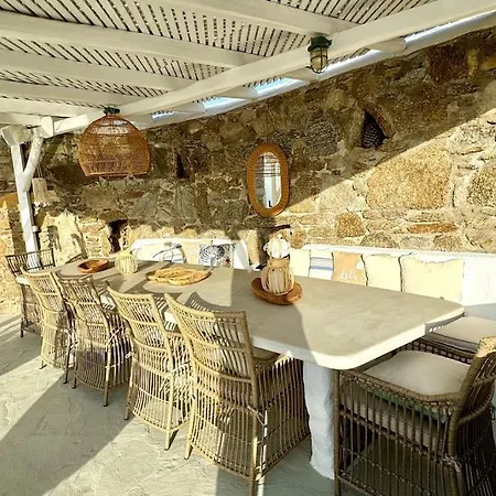 빌라 Waterfront - Stunning 6 Bedroom Annita With Pool Mykonos Town