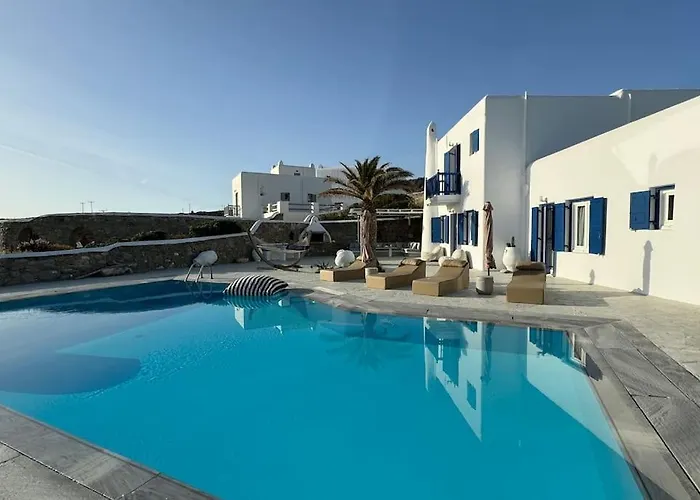 Waterfront - Stunning 6 Bedroom Annita With Pool Villa Mykonos Town