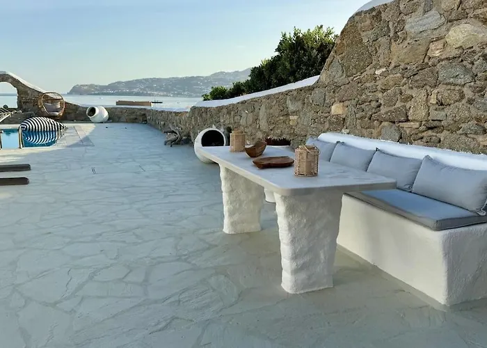 Villa Waterfront - Stunning 6 Bedroom Annita With Pool Mykonos Town