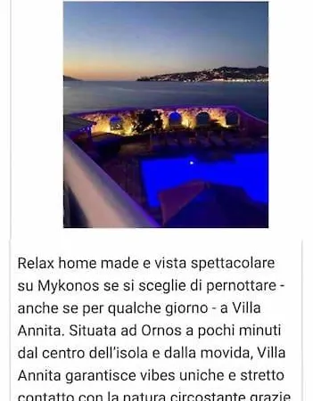 Waterfront - Stunning 5-bedroom Annita With Incredible Views * Mykonos Town