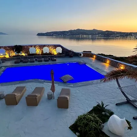 Villa Waterfront - Stunning 5-bedroom Annita With Incredible Views Mykonos Town