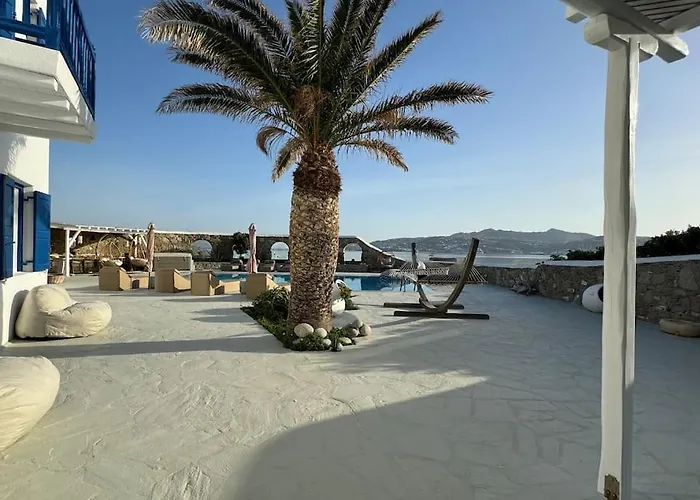 Waterfront - Stunning 6 Bedroom Annita With Pool Mykonos Town